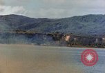 Image of US Navy warships shell Guam during World War II Guam, 1944, second 41 stock footage video 65675035328