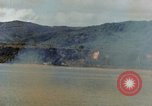 Image of US Navy warships shell Guam during World War II Guam, 1944, second 43 stock footage video 65675035328