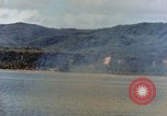 Image of US Navy warships shell Guam during World War II Guam, 1944, second 44 stock footage video 65675035328