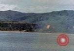 Image of US Navy warships shell Guam during World War II Guam, 1944, second 45 stock footage video 65675035328