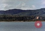 Image of US Navy warships shell Guam during World War II Guam, 1944, second 48 stock footage video 65675035328