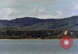 Image of US Navy warships shell Guam during World War II Guam, 1944, second 50 stock footage video 65675035328