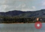 Image of US Navy warships shell Guam during World War II Guam, 1944, second 51 stock footage video 65675035328