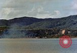 Image of US Navy warships shell Guam during World War II Guam, 1944, second 53 stock footage video 65675035328