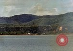 Image of US Navy warships shell Guam during World War II Guam, 1944, second 58 stock footage video 65675035328