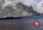 Image of bombardment Saipan Northern Mariana Islands, 1944, second 5 stock footage video 65675035329