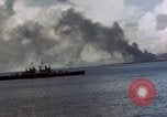 Image of bombardment Saipan Northern Mariana Islands, 1944, second 13 stock footage video 65675035329