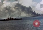 Image of bombardment Saipan Northern Mariana Islands, 1944, second 14 stock footage video 65675035329