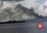 Image of bombardment Saipan Northern Mariana Islands, 1944, second 22 stock footage video 65675035329