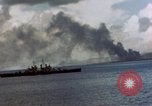 Image of bombardment Saipan Northern Mariana Islands, 1944, second 23 stock footage video 65675035329