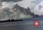Image of bombardment Saipan Northern Mariana Islands, 1944, second 25 stock footage video 65675035329