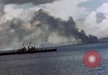 Image of bombardment Saipan Northern Mariana Islands, 1944, second 26 stock footage video 65675035329