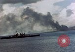 Image of bombardment Saipan Northern Mariana Islands, 1944, second 28 stock footage video 65675035329