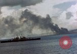Image of bombardment Saipan Northern Mariana Islands, 1944, second 33 stock footage video 65675035329