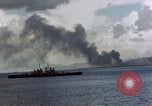 Image of bombardment Saipan Northern Mariana Islands, 1944, second 37 stock footage video 65675035329