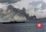 Image of bombardment Saipan Northern Mariana Islands, 1944, second 38 stock footage video 65675035329