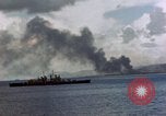 Image of bombardment Saipan Northern Mariana Islands, 1944, second 39 stock footage video 65675035329