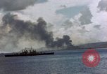 Image of bombardment Saipan Northern Mariana Islands, 1944, second 44 stock footage video 65675035329
