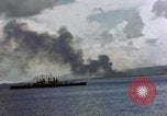 Image of bombardment Saipan Northern Mariana Islands, 1944, second 47 stock footage video 65675035329