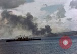 Image of bombardment Saipan Northern Mariana Islands, 1944, second 52 stock footage video 65675035329