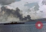 Image of bombardment Saipan Northern Mariana Islands, 1944, second 53 stock footage video 65675035329