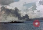 Image of bombardment Saipan Northern Mariana Islands, 1944, second 58 stock footage video 65675035329