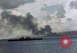 Image of bombardment Saipan Northern Mariana Islands, 1944, second 59 stock footage video 65675035329