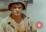 Image of U.S. Marines at Battle of Saipan Saipan Northern Mariana Islands, 1944, second 50 stock footage video 65675035334