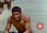 Image of U.S. Marines at Battle of Saipan Saipan Northern Mariana Islands, 1944, second 54 stock footage video 65675035334