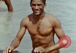 Image of U.S. Marines at Battle of Saipan Saipan Northern Mariana Islands, 1944, second 59 stock footage video 65675035334