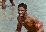 Image of U.S. Marines at Battle of Saipan Saipan Northern Mariana Islands, 1944, second 61 stock footage video 65675035334