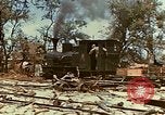 Image of locomotive Saipan Northern Mariana Islands, 1944, second 9 stock footage video 65675035338
