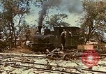 Image of locomotive Saipan Northern Mariana Islands, 1944, second 10 stock footage video 65675035338