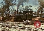 Image of locomotive Saipan Northern Mariana Islands, 1944, second 11 stock footage video 65675035338