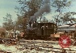 Image of locomotive Saipan Northern Mariana Islands, 1944, second 15 stock footage video 65675035338