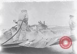 Image of Navy firefighters working at crash sites Pacific Theater, 1942, second 1 stock footage video 65675035347