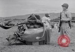 Image of Navy firefighters working at crash sites Pacific Theater, 1942, second 21 stock footage video 65675035347