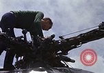 Image of UH 2A helicopter North Vietnam, 1967, second 13 stock footage video 65675035355