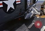 Image of UH 2A helicopter North Vietnam, 1967, second 18 stock footage video 65675035355