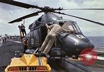 Image of UH 2A helicopter North Vietnam, 1967, second 25 stock footage video 65675035355