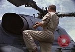 Image of UH 2A helicopter North Vietnam, 1967, second 42 stock footage video 65675035355