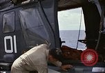 Image of UH 2A helicopter North Vietnam, 1967, second 52 stock footage video 65675035355