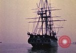 Standbild USS Constitution Boston Massachusetts USA, 1975, aus Sekunde 16 historischem Filmmaterial Videoclip 65675035375