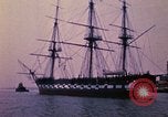 Standbild USS Constitution Boston Massachusetts USA, 1975, aus Sekunde 17 historischem Filmmaterial Videoclip 65675035375