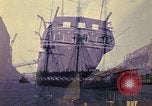 Standbild USS Constitution Boston Massachusetts USA, 1975, aus Sekunde 20 historischem Filmmaterial Videoclip 65675035375