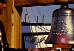 Standbild USS Constitution Boston Massachusetts USA, 1975, aus Sekunde 45 historischem Filmmaterial Videoclip 65675035375