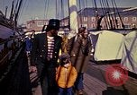 Standbild USS Constitution Boston Massachusetts USA, 1975, aus Sekunde 52 historischem Filmmaterial Videoclip 65675035375