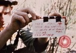 Image of US troops digging foxholes during Operation Big Spring  Vietnam, 1967, second 4 stock footage video 65675035381