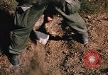 Image of US troops digging foxholes during Operation Big Spring  Vietnam, 1967, second 33 stock footage video 65675035381