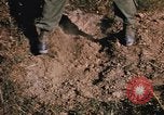 Image of US troops digging foxholes during Operation Big Spring  Vietnam, 1967, second 41 stock footage video 65675035381
